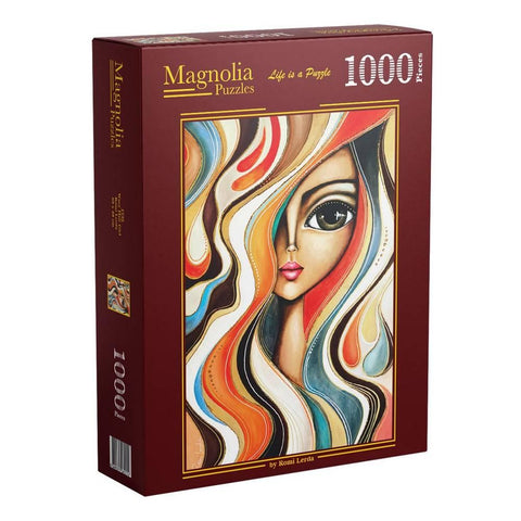 Wavy Hair Girl - Magnolia Puzzle