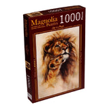 Lion and Her Baby - Magnolia Puzzle