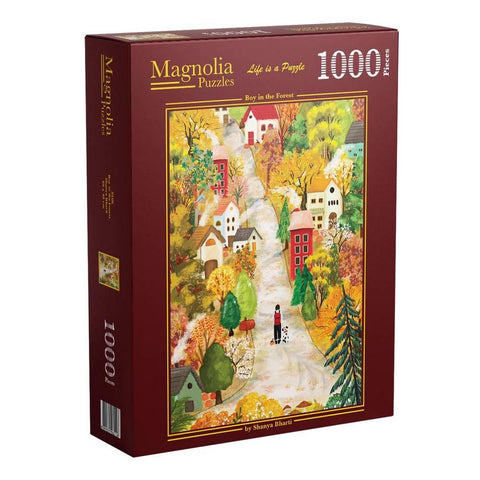 Boy in the Forest - Magnolia Puzzle