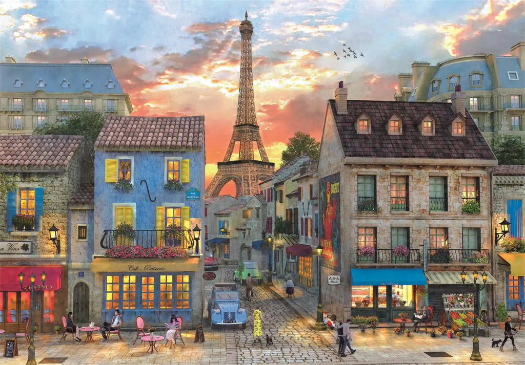 Streets Of Paris 1000 | 1000 Pieces Adult Jigsaw Puzzle | Clementoni | Puzzle Streets Of Paris 1000 | 1000 Pieces Adult Jigsaw Puzzle | Clementoni | Puzzle