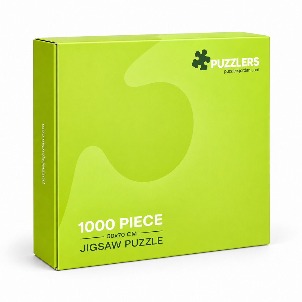 Puzzlers Jordan 1000 piece plain box without image sleeve