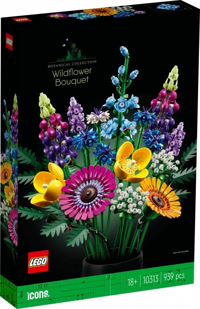 Wildflower Bouquet 10313 - Botanical Building Set | Puzzle | LEGO