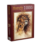 Lion and Her Baby - Magnolia Puzzle