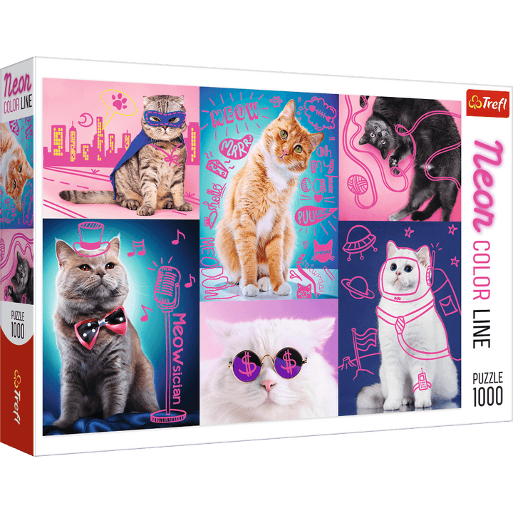 Super cats - neon
