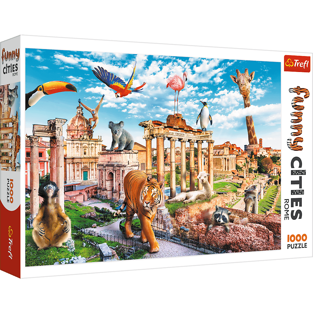 مدن مضحكة - روما البرية | Puzzle | trefl مدن مضحكة - روما البرية | Puzzle | trefl