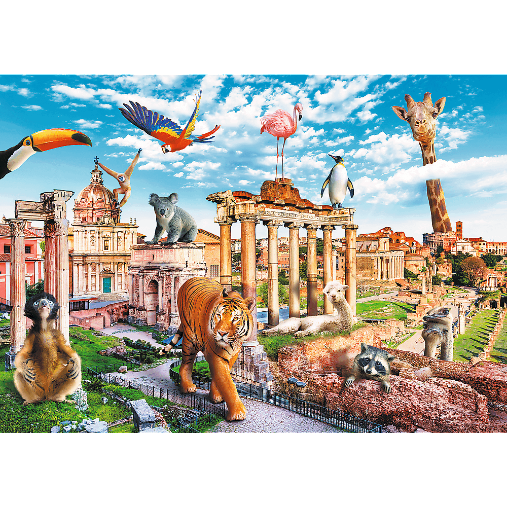 مدن مضحكة - روما البرية | Puzzle | trefl مدن مضحكة - روما البرية | Puzzle | trefl