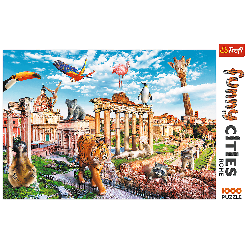 مدن مضحكة - روما البرية | Puzzle | trefl مدن مضحكة - روما البرية | Puzzle | trefl
