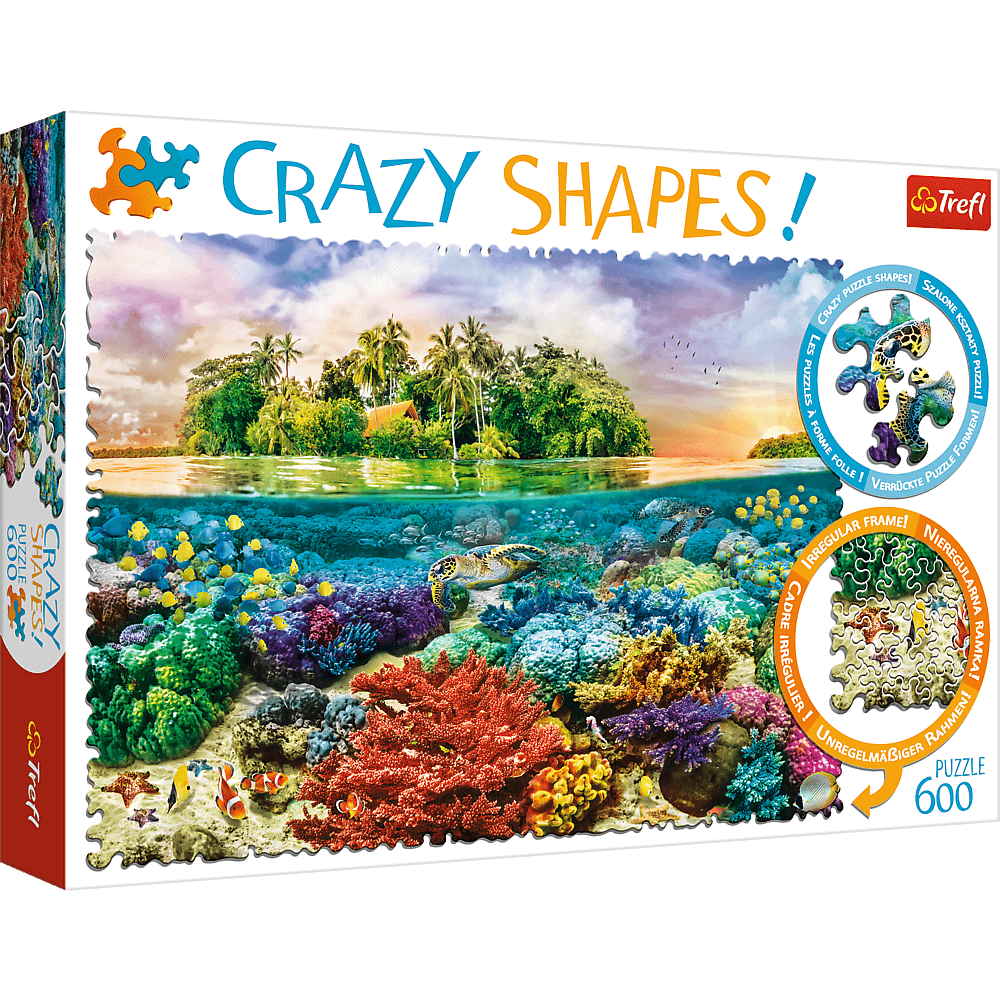 جزيرة استوائية | أشكال مجنونة! | Puzzle | trefl جزيرة استوائية | أشكال مجنونة! | Puzzle | trefl