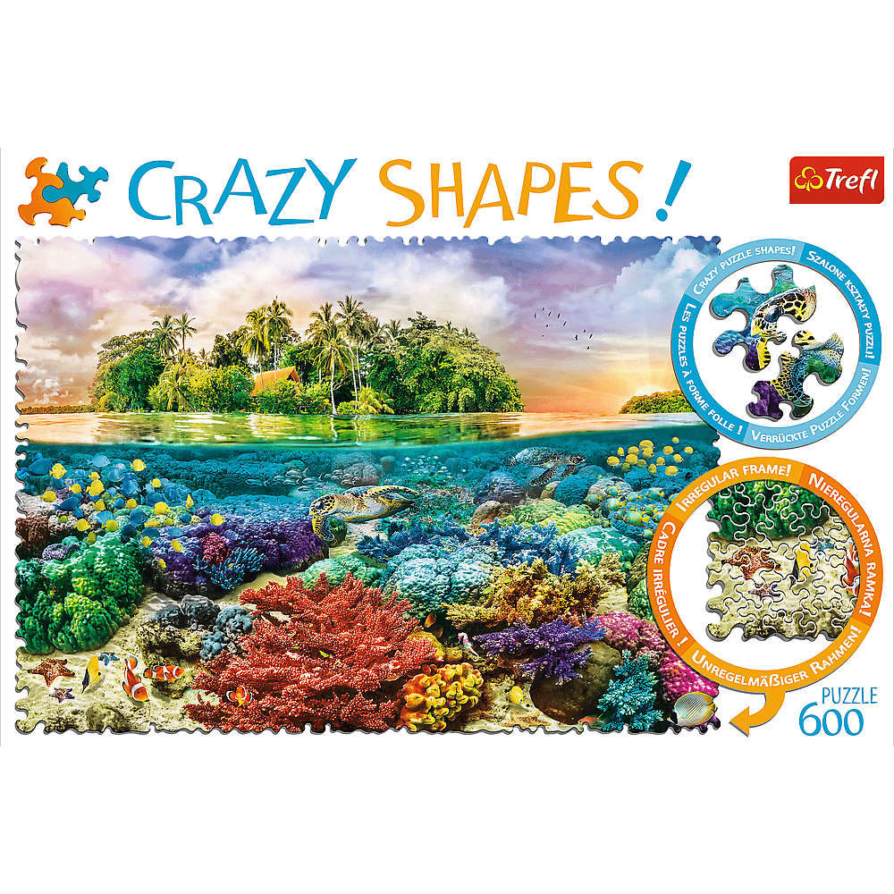 جزيرة استوائية | أشكال مجنونة! | Puzzle | trefl جزيرة استوائية | أشكال مجنونة! | Puzzle | trefl