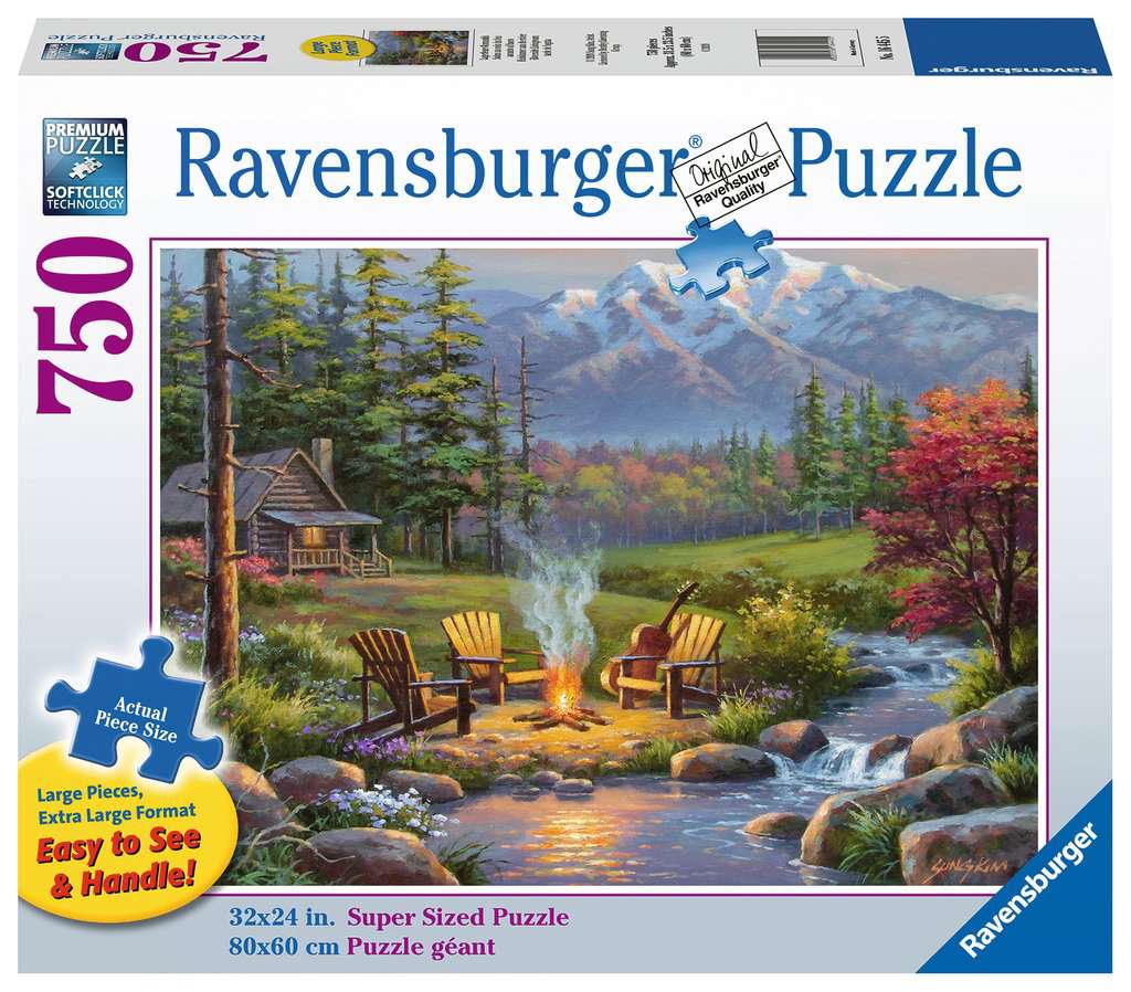 غرفة المعيشة على ضفاف النهر | Puzzle | Ravensburger غرفة المعيشة على ضفاف النهر | Puzzle | Ravensburger