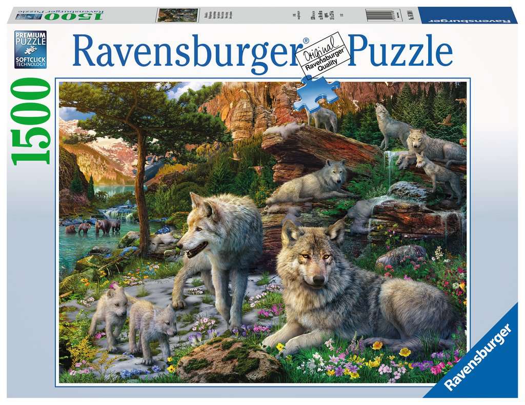 الذئاب في الربيع | Puzzle | Ravensburger الذئاب في الربيع | Puzzle | Ravensburger