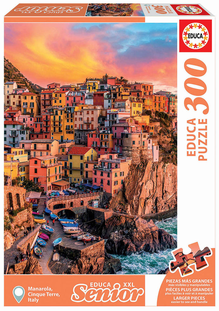 مانارولا، سينك تير، إيطاليا قطع XXL | Puzzle | educa مانارولا، سينك تير، إيطاليا قطع XXL | Puzzle | educa