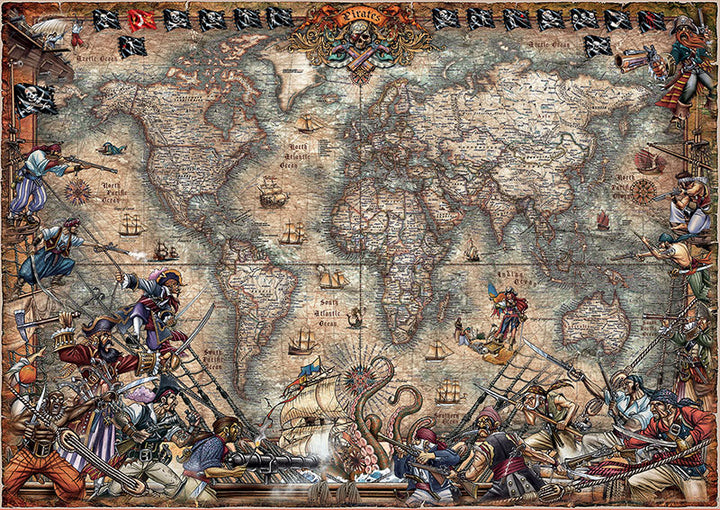 PIRATES MAP