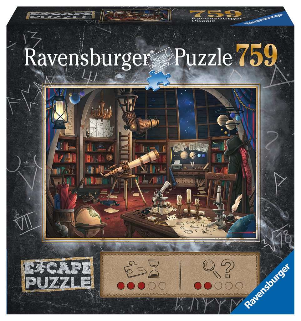 لغز الهروب: مرصد الفضاء 759 قطعة | Puzzle | Ravensburger لغز الهروب: مرصد الفضاء 759 قطعة | Puzzle | Ravensburger