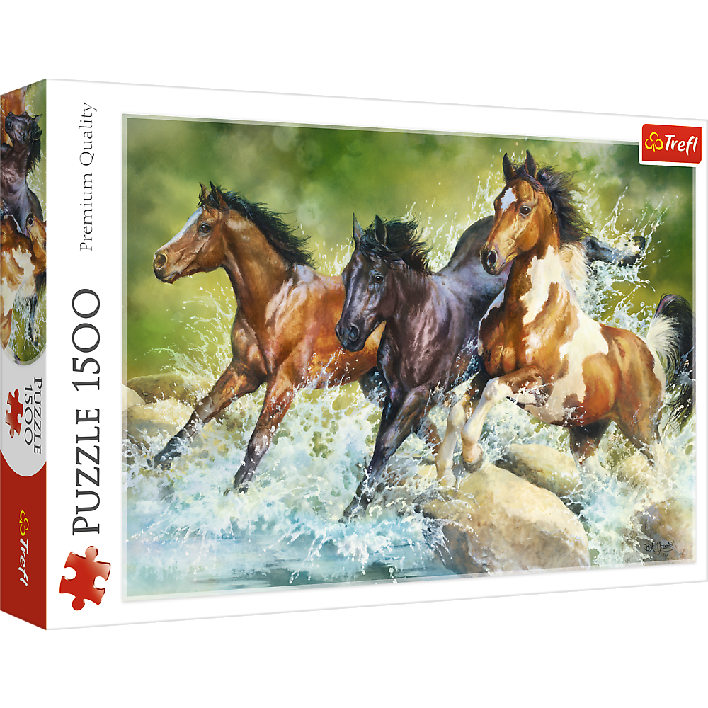 ثلاثة خيول برية | Puzzle | trefl ثلاثة خيول برية | Puzzle | trefl