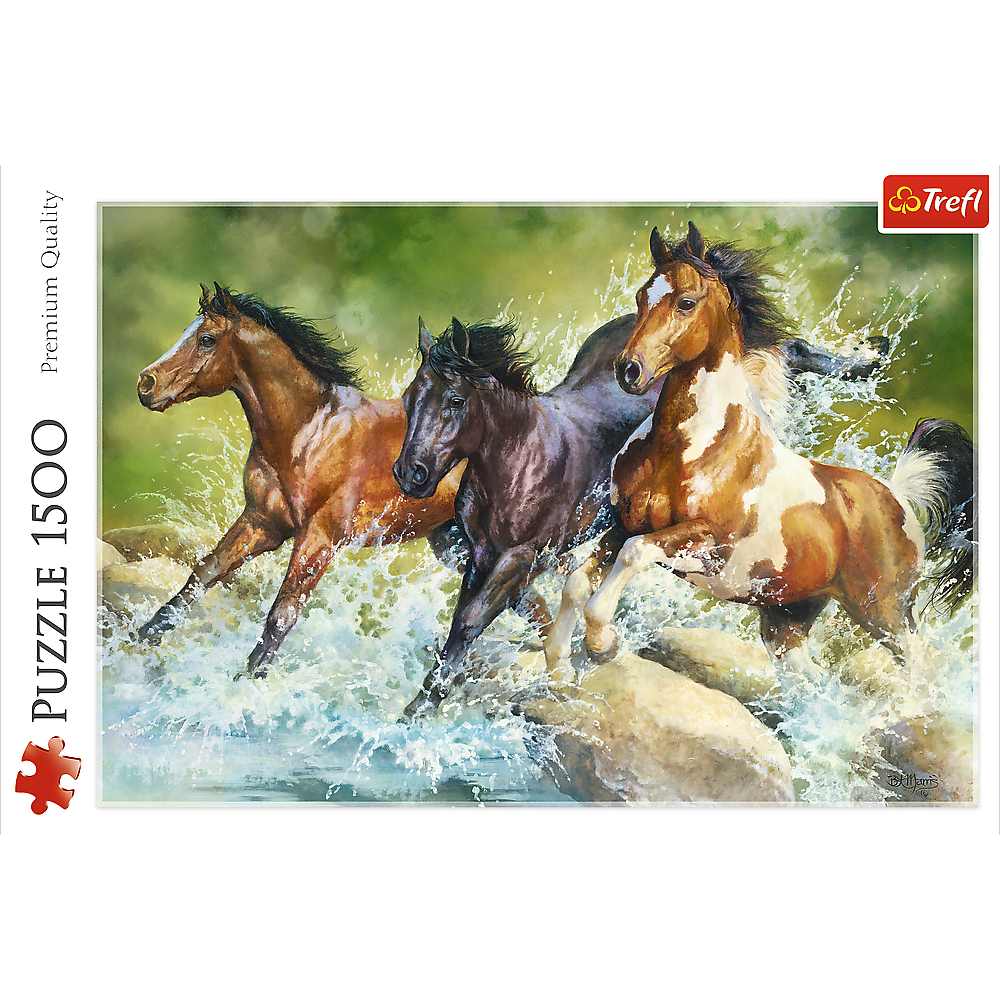 ثلاثة خيول برية | Puzzle | trefl ثلاثة خيول برية | Puzzle | trefl