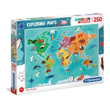EXPLORING MAPS - 250 The World