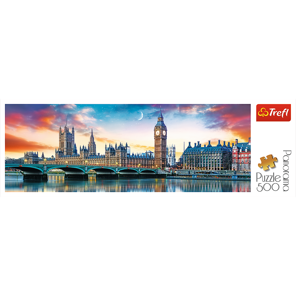 ساعة بيغ بن وقصر وستمنستر، لندن | Puzzle | trefl ساعة بيغ بن وقصر وستمنستر، لندن | Puzzle | trefl