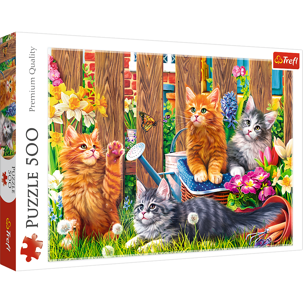 قطط في الحديقة | Puzzle | trefl قطط في الحديقة | Puzzle | trefl