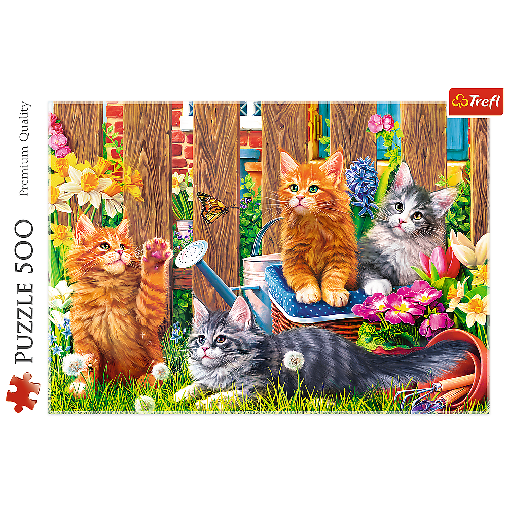قطط في الحديقة | Puzzle | trefl قطط في الحديقة | Puzzle | trefl