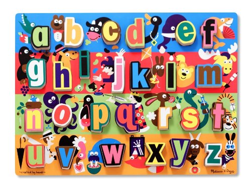 لعبة ألغاز ABC كبيرة الحجم، متعددة الألوان | Puzzle | Melissa & Dough لعبة ألغاز ABC كبيرة الحجم، متعددة الألوان | Puzzle | Melissa & Dough