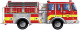 Giant Fire Truck: 24-Piece Floor Puzzle - Puzzlers Jordan