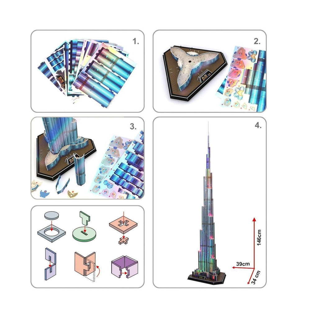 برج خليفة (دبي) | Puzzle | Cubic fun برج خليفة (دبي) | Puzzle | Cubic fun