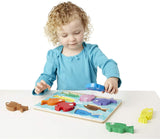 Colorful Fish Wooden Chunky Puzzle - Puzzlers Jordan
