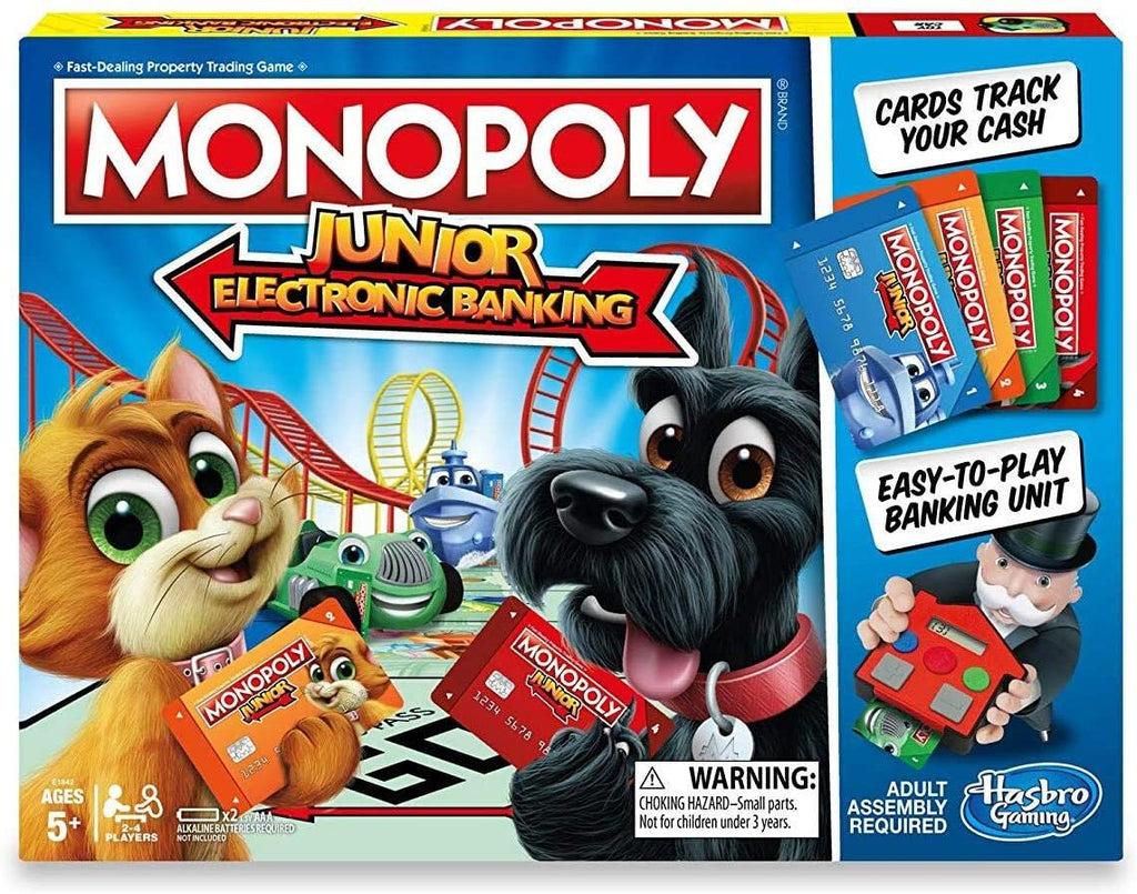 Monopoly Junior Electronic Banking | Puzzle | hasbro Monopoly Junior Electronic Banking | Puzzle | hasbro