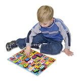 Jumbo ABC Chunky Puzzle, Multicolor - Puzzlers Jordan