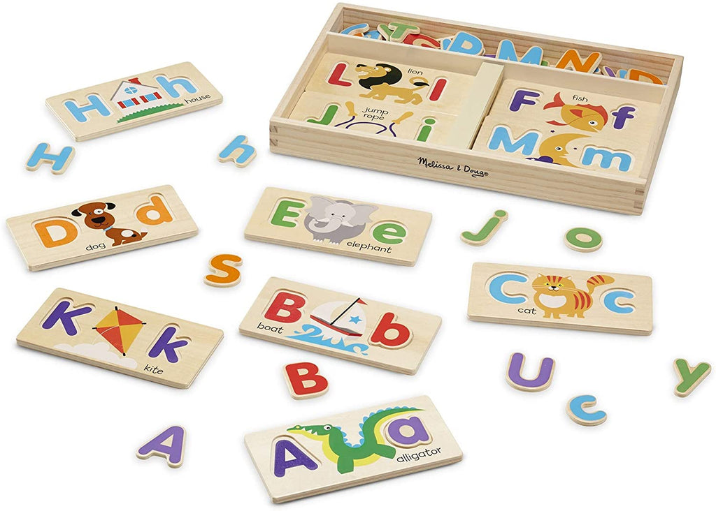 لوحات الصور ABC | Puzzle | Melissa & Dough لوحات الصور ABC | Puzzle | Melissa & Dough