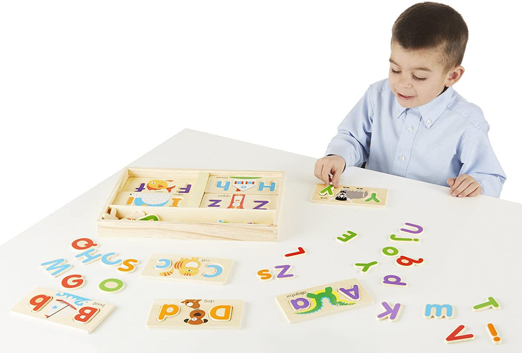 لوحات الصور ABC | Puzzle | Melissa & Dough لوحات الصور ABC | Puzzle | Melissa & Dough