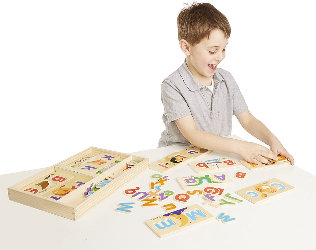 لوحات الصور ABC | Puzzle | Melissa & Dough لوحات الصور ABC | Puzzle | Melissa & Dough