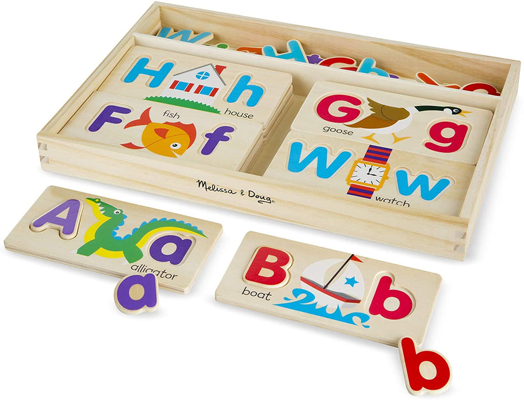 لوحات الصور ABC | Puzzle | Melissa & Dough لوحات الصور ABC | Puzzle | Melissa & Dough
