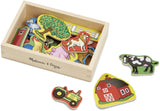 Wooden Farm Magnets in a Box - Puzzlers Jordan