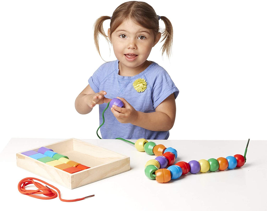 خرز الربط الأساسي | Puzzle | Melissa & Dough خرز الربط الأساسي | Puzzle | Melissa & Dough