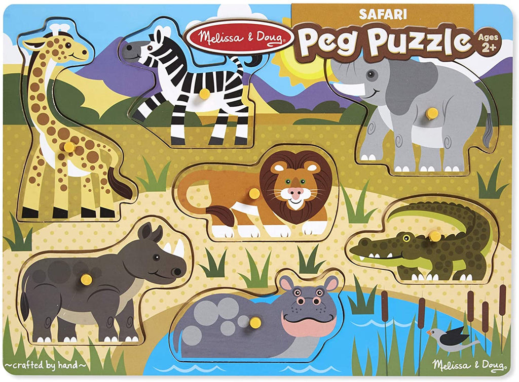 لعبة لغز السفاري الخشبية | Puzzle | Melissa & Dough لعبة لغز السفاري الخشبية | Puzzle | Melissa & Dough
