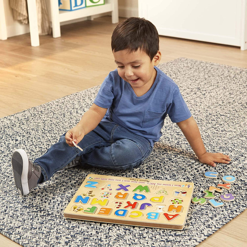 لغز صوت الأبجدية | Puzzle | Melissa & Dough لغز صوت الأبجدية | Puzzle | Melissa & Dough