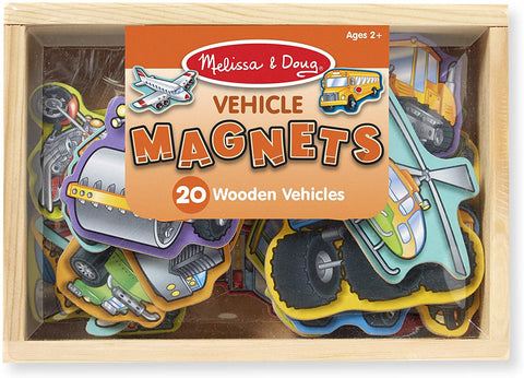 Wooden Vehicle Magnets - Puzzlers Jordan