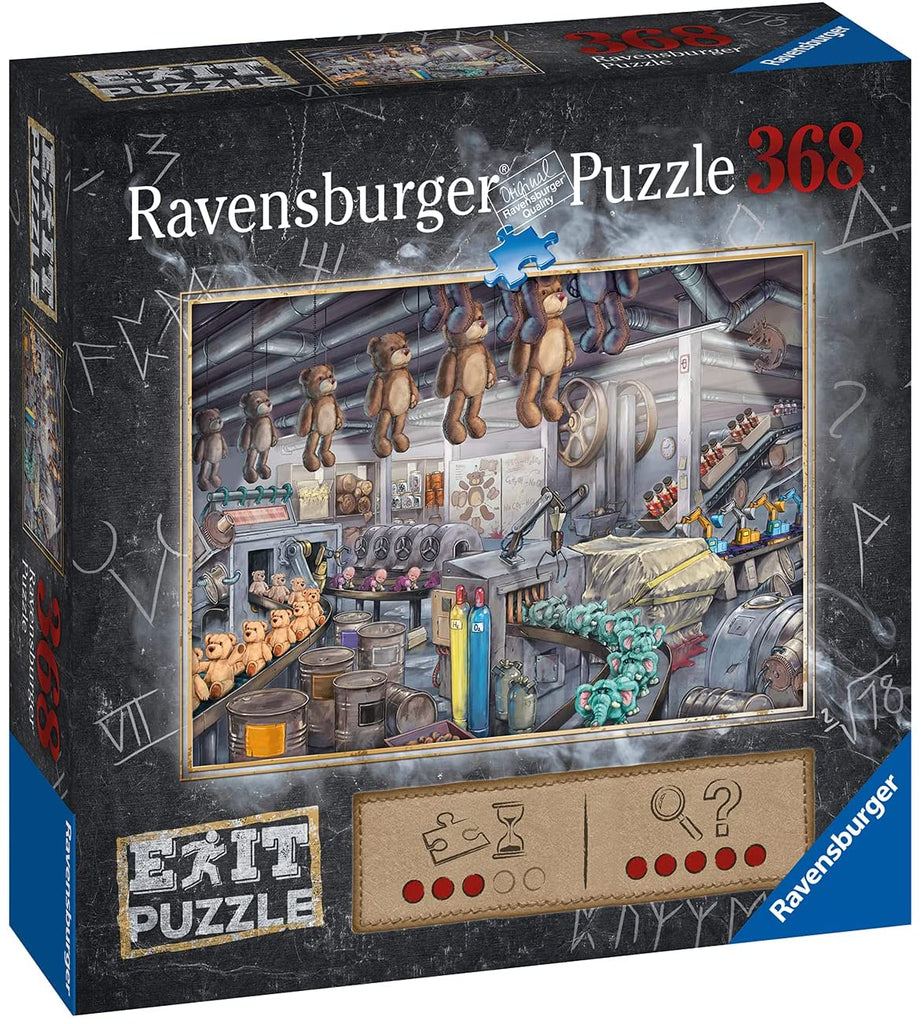 لغز الهروب: مصنع الألعاب 368 قطعة | الخروج | Puzzle | Ravensburger لغز الهروب: مصنع الألعاب 368 قطعة | الخروج | Puzzle | Ravensburger