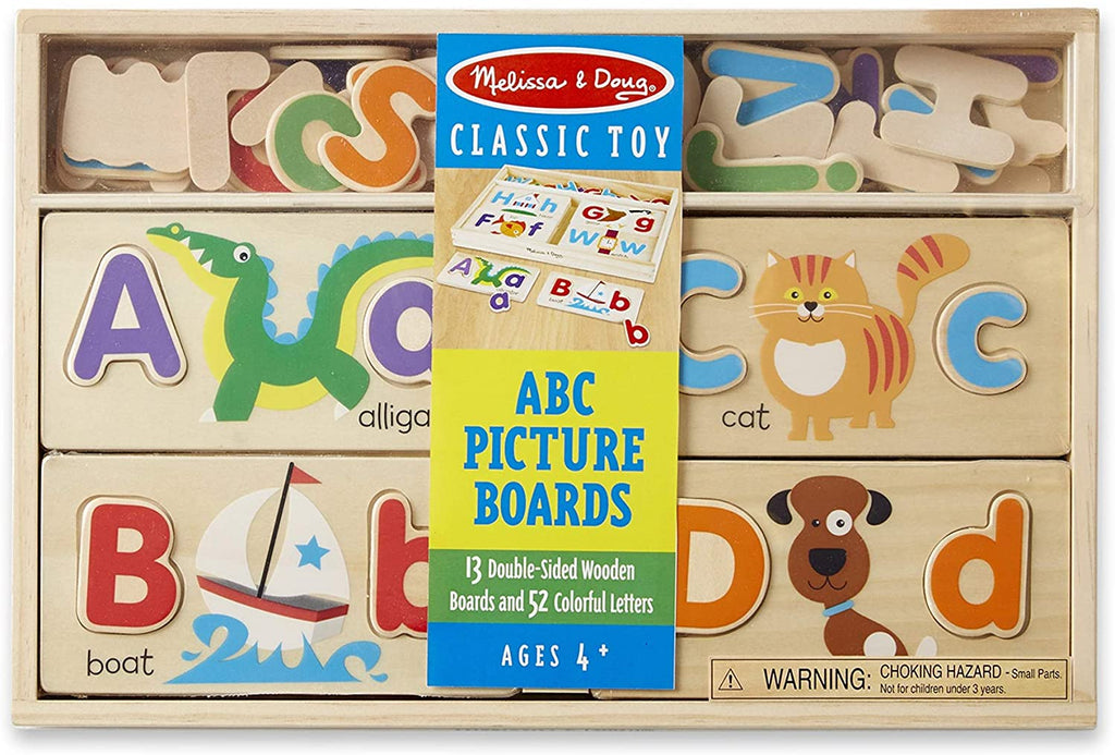 لوحات الصور ABC | Puzzle | Melissa & Dough لوحات الصور ABC | Puzzle | Melissa & Dough
