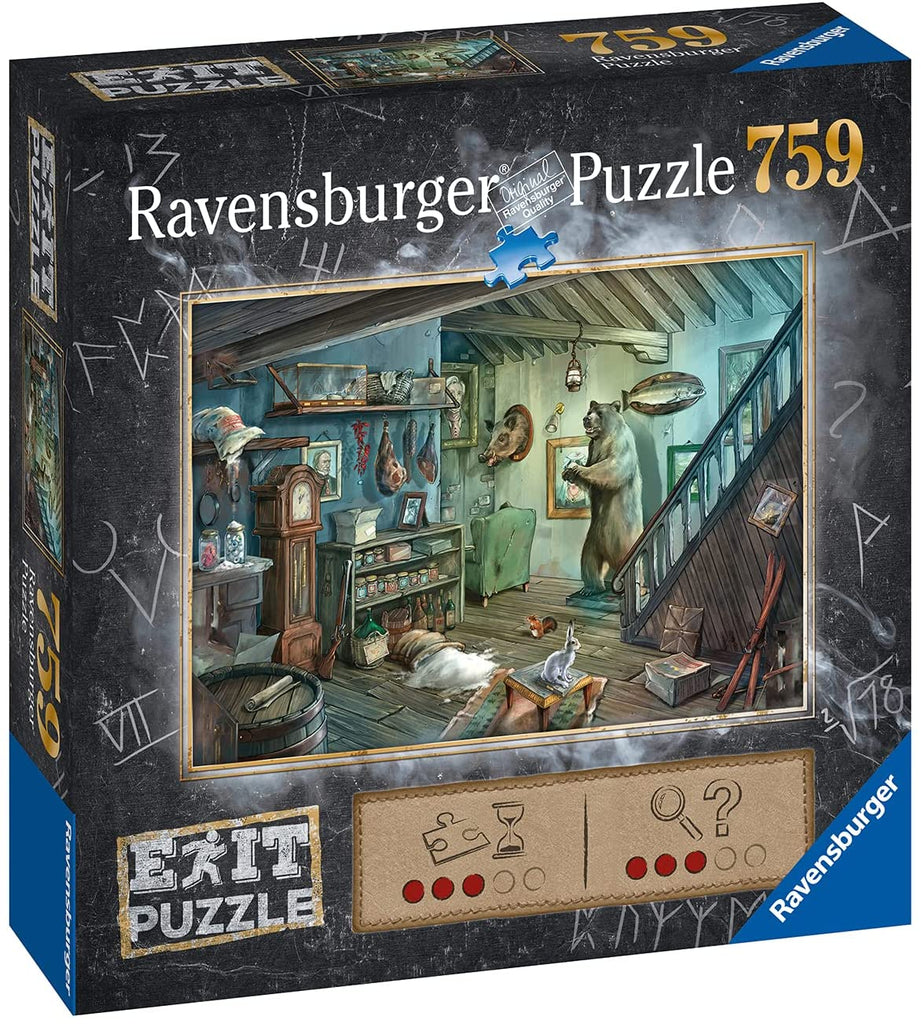 لغز الهروب: الطابق السفلي المحظور 759 قطعة | Puzzle | Ravensburger لغز الهروب: الطابق السفلي المحظور 759 قطعة | Puzzle | Ravensburger