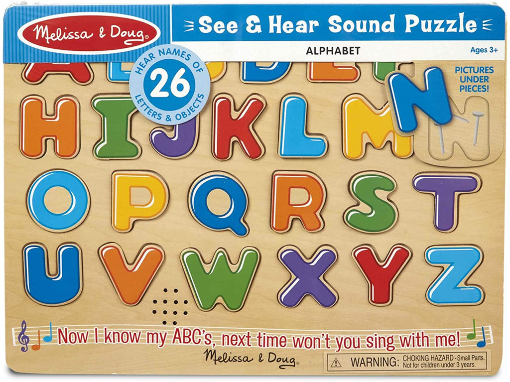 لغز صوت الأبجدية | Puzzle | Melissa & Dough لغز صوت الأبجدية | Puzzle | Melissa & Dough