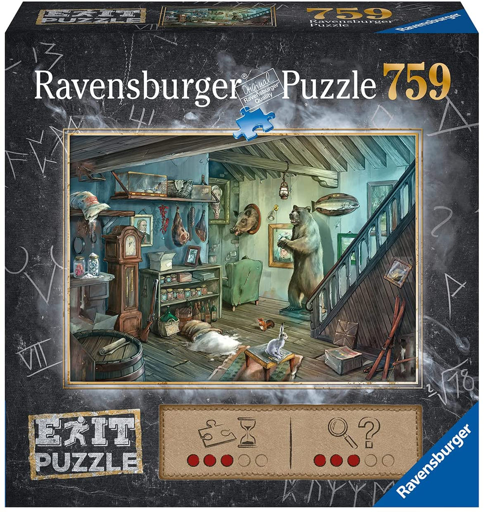 لغز الهروب: الطابق السفلي المحظور 759 قطعة | Puzzle | Ravensburger لغز الهروب: الطابق السفلي المحظور 759 قطعة | Puzzle | Ravensburger