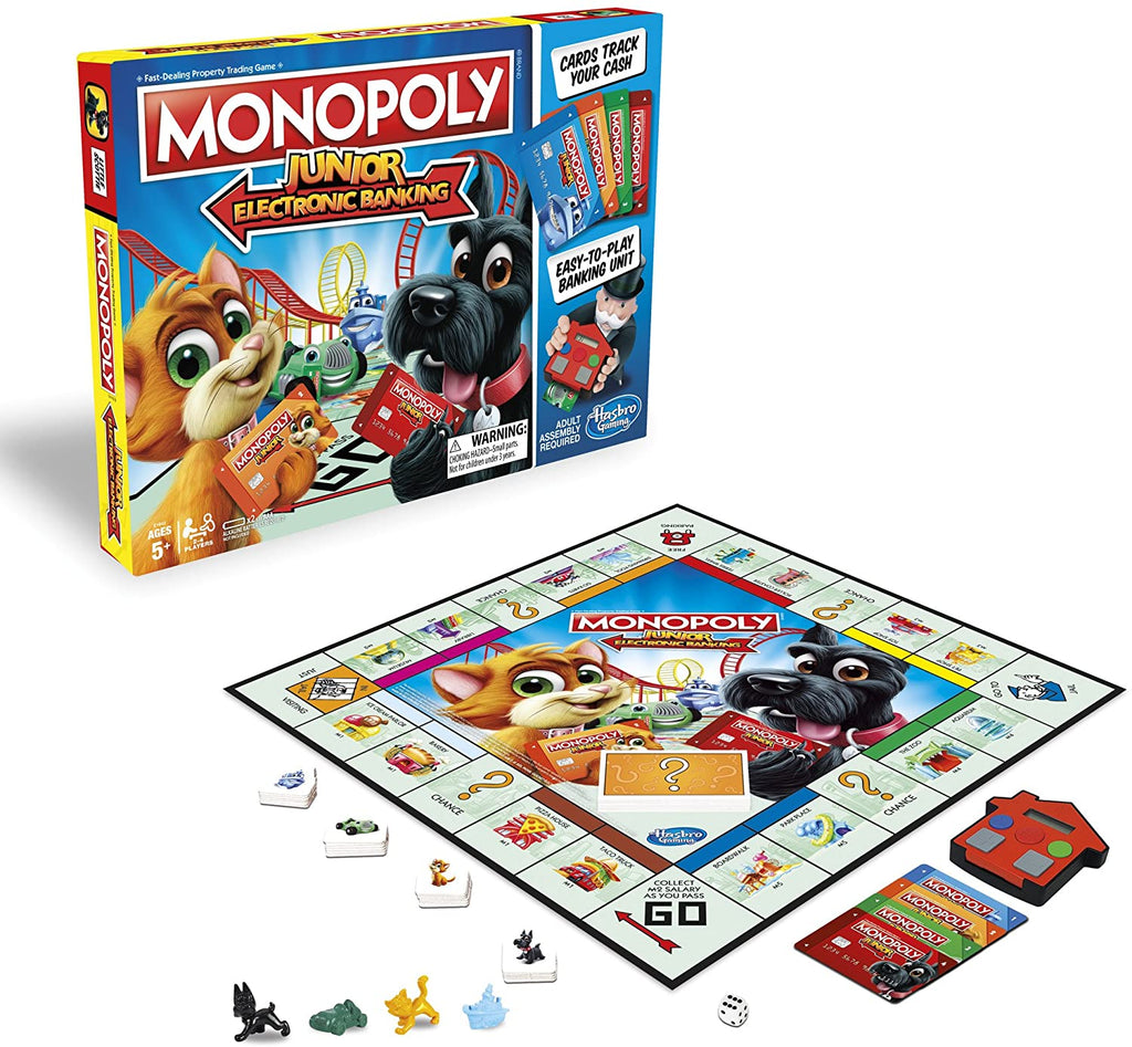 Monopoly Junior Electronic Banking | Puzzle | hasbro Monopoly Junior Electronic Banking | Puzzle | hasbro