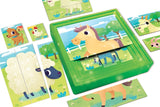 Baby 9 Progressive puzzle - Barn animals
