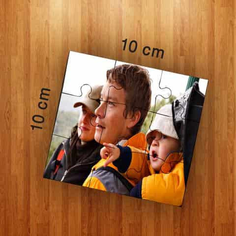 4 Personalized Coasters - Puzzlers Jordan