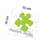 4 Personalized Coasters - Puzzlers Jordan