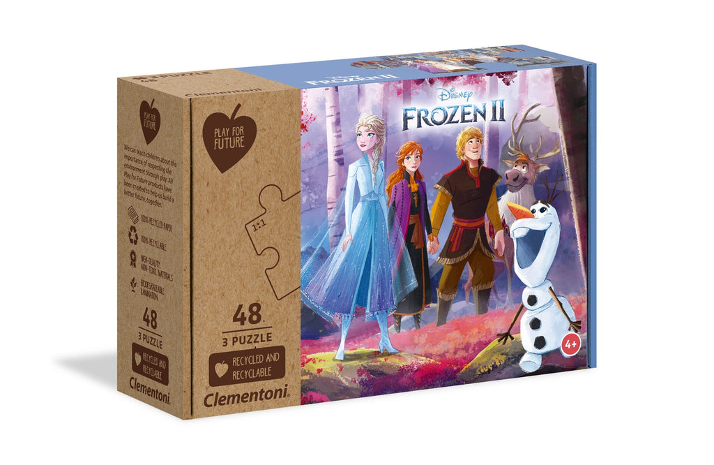 Frozen 2 - 3x48 pc | Number of Pieces | Clementoni | Puzzle Frozen 2 - 3x48 pc | Number of Pieces | Clementoni | Puzzle