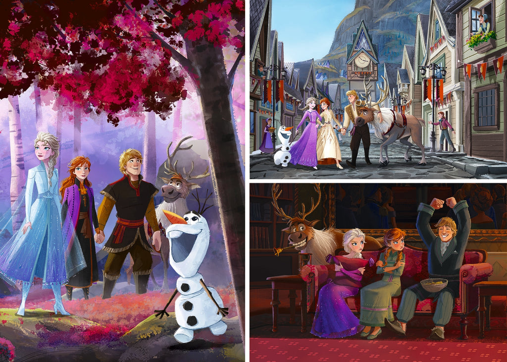 Frozen 2 - 3x48 pc | Number of Pieces | Clementoni | Puzzle Frozen 2 - 3x48 pc | Number of Pieces | Clementoni | Puzzle